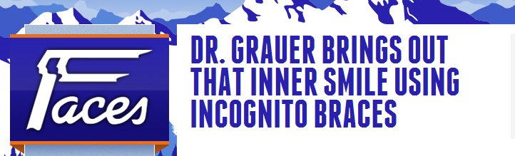 Dr. Grauer brings out that inner smile using Incognito Braces.